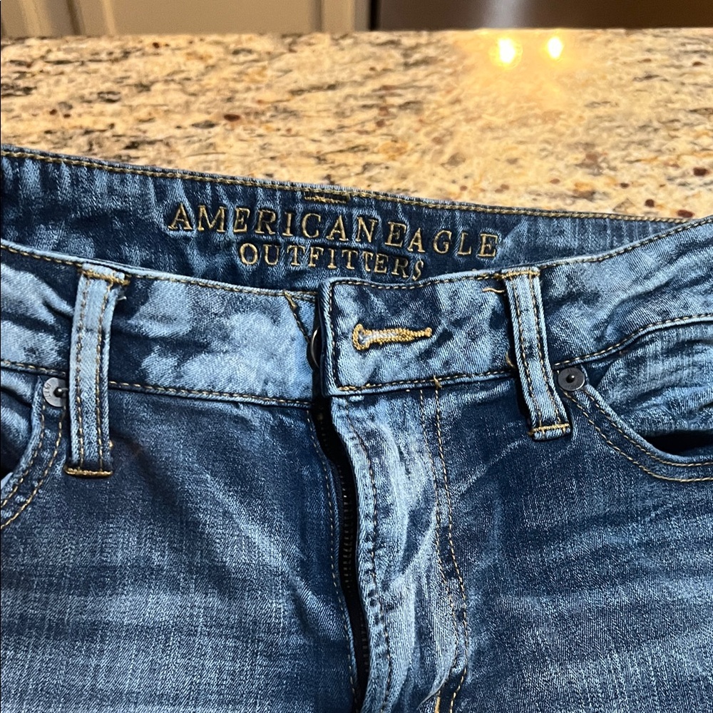 American Eagle Outfitters Men's Dark Wash Jeans